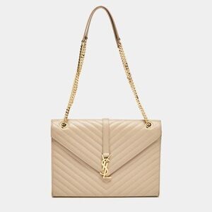 🚨authentic saint Laurent Paris large monogram bag